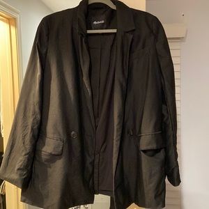 Madewell black blazer size L